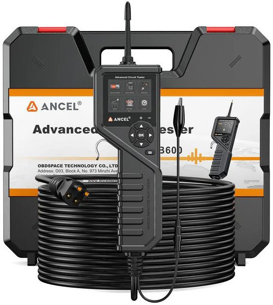 Tester obvodů ve voze Ancel PB600
