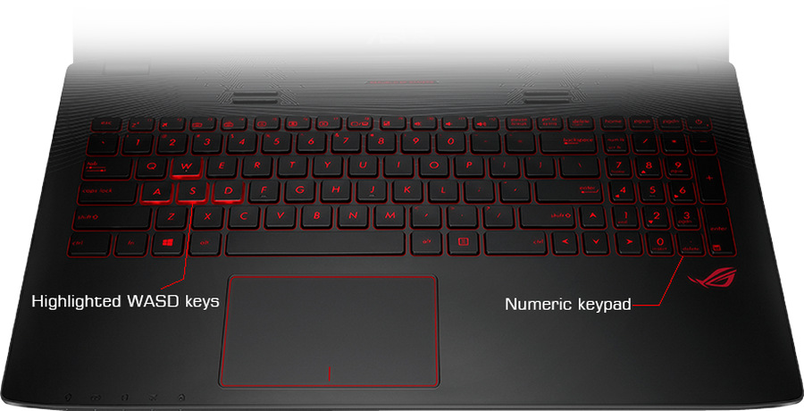 Notebook Asus ROG GL552VX-CN146T černý/plast