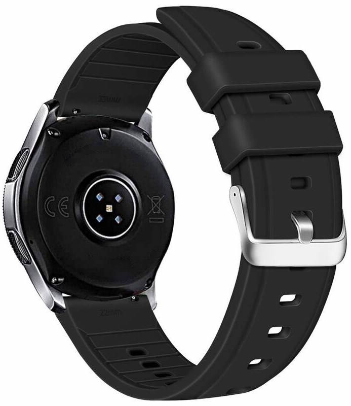 Řemínek RhinoTech univerzální silikonový Quick Release 22mm černý