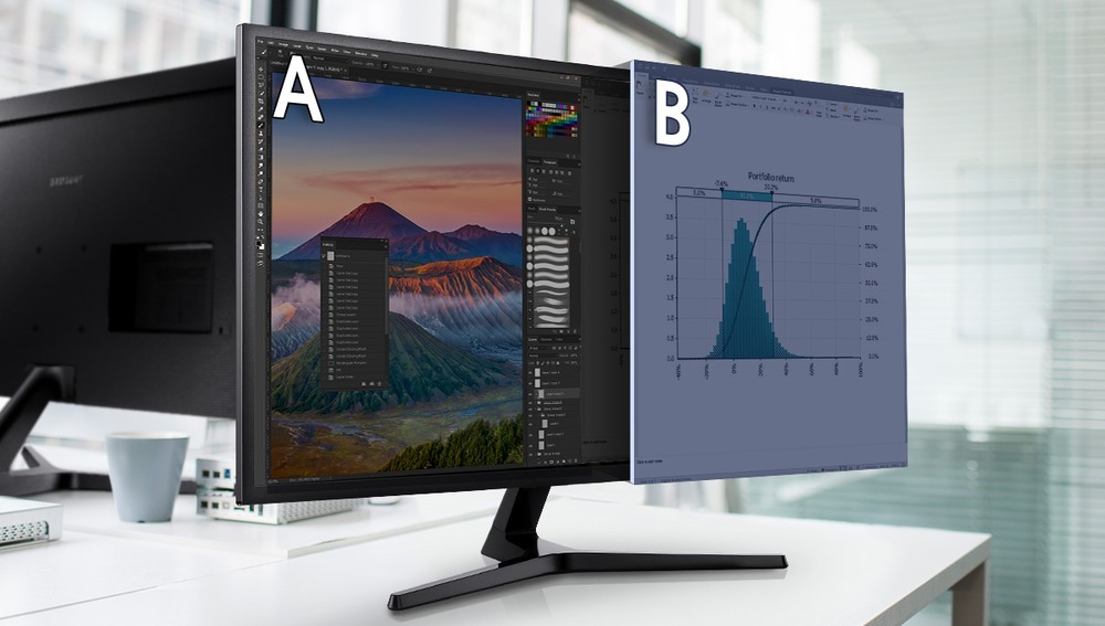Monitor Samsung UJ590 černý