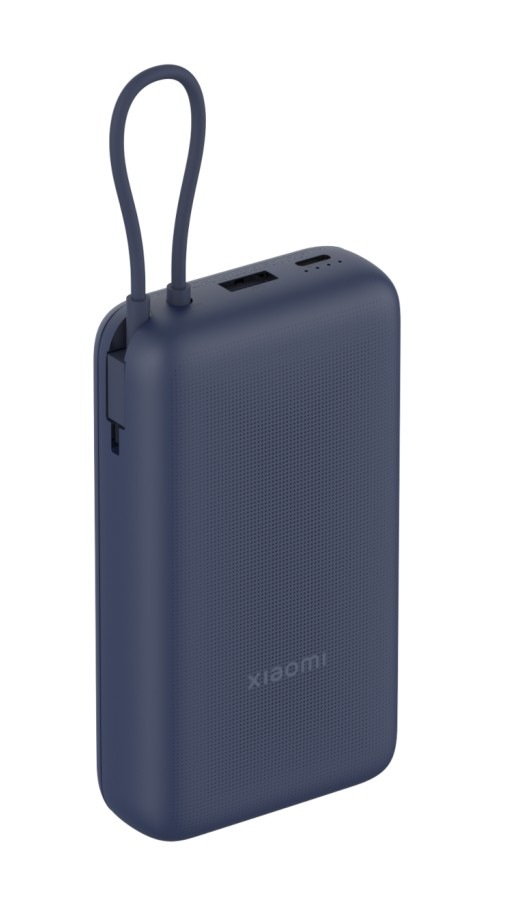 Powerbanka Xiaomi 33W 20000mAh (Integrated Cable) modrá