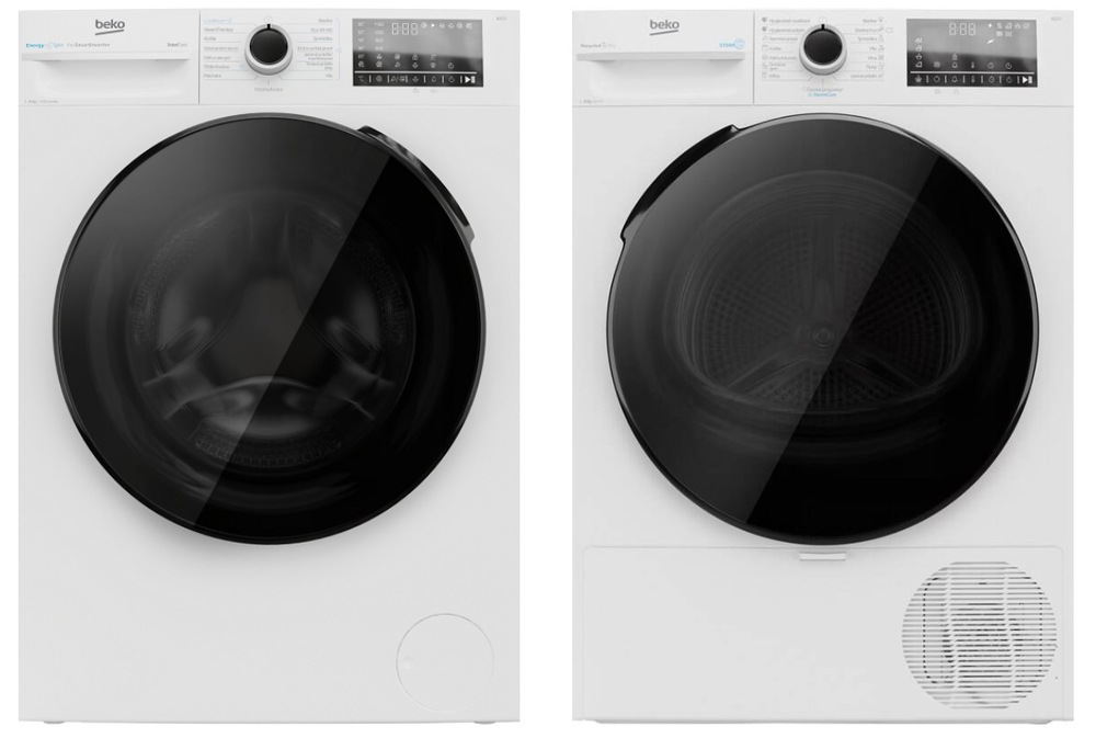  Set BEKO pračka BM3WFU4821WC + sušička BM3T4824WC
