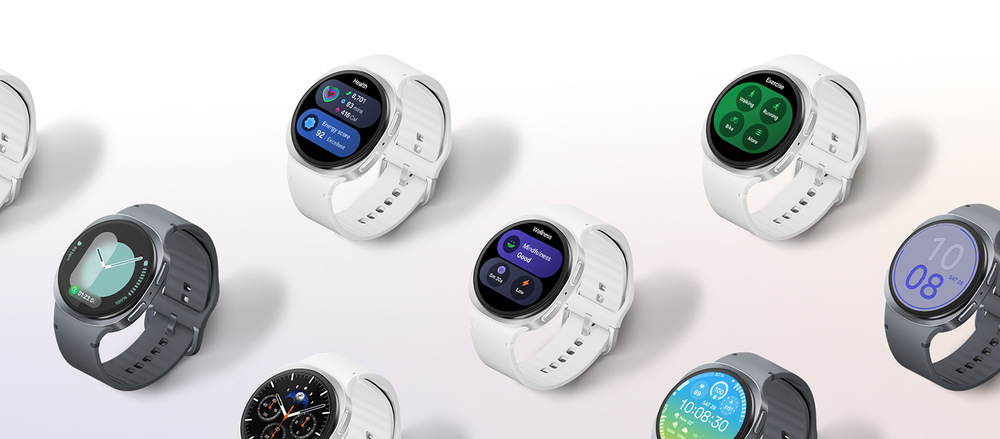 Chytré hodinky Samsung Galaxy Watch8 40 mm stříbrné