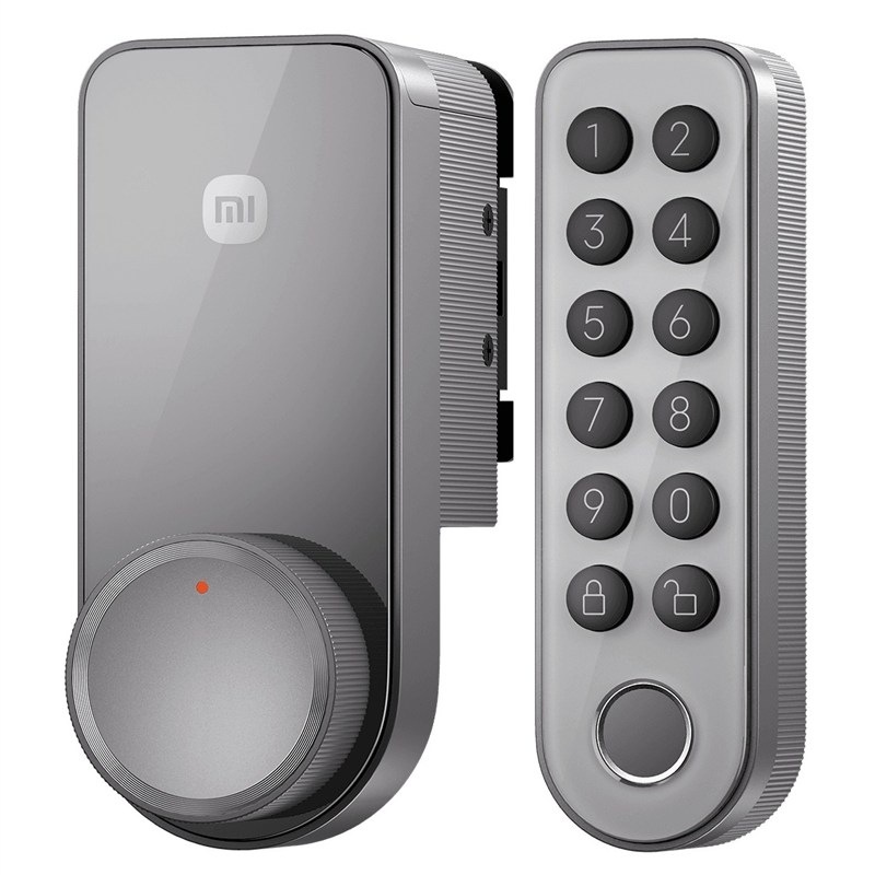 Chytrý zámek Xiaomi s Wi-Fi, šedá barva