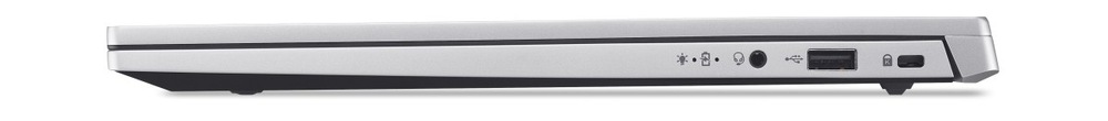 Profil zavřeného notebooku Acer Aspire Lite 15