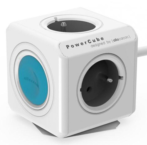 Kabel prodlužovací Powercube Extended SmartHome 1,5 m bílý/modrý