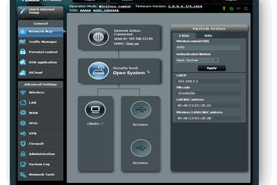 Router Asus RT-AC66U - AC1750 dvoupásmový Gigabit Wi-Fi router Router Asus RT-AC66U - AC1750 dvoupásmový Gigabit Wi-Fi router