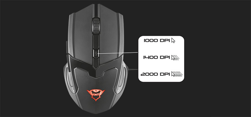 Myš Trust GXT 103 Gav Wireless černá Myš Trust GXT 103 Gav Wireless