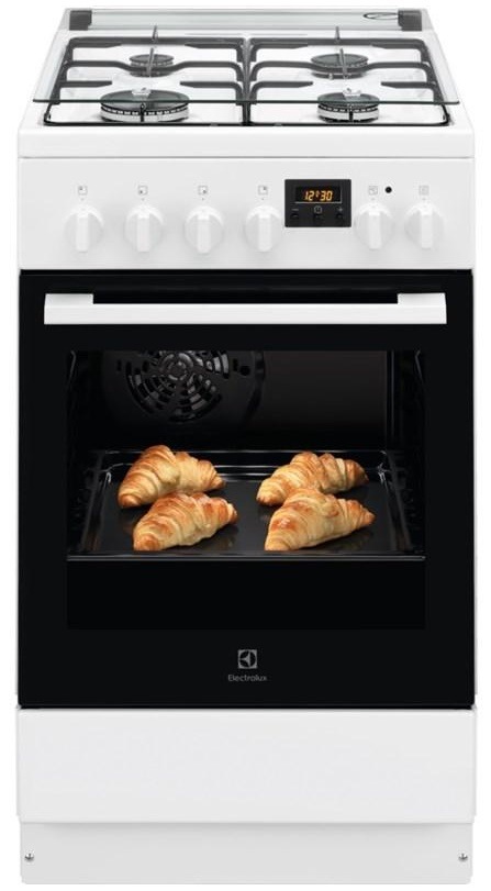 Kombinovaný sporák Electrolux LKK540201W bílý