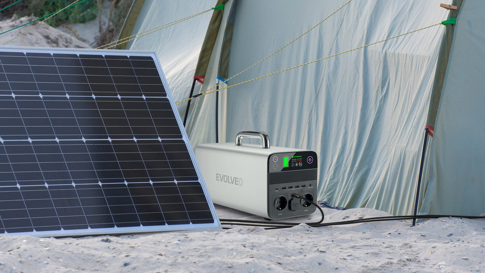 Nabíjecí stanice Evolveo PowerCharge 1000 šedá EVOPOWERCHARGE1000