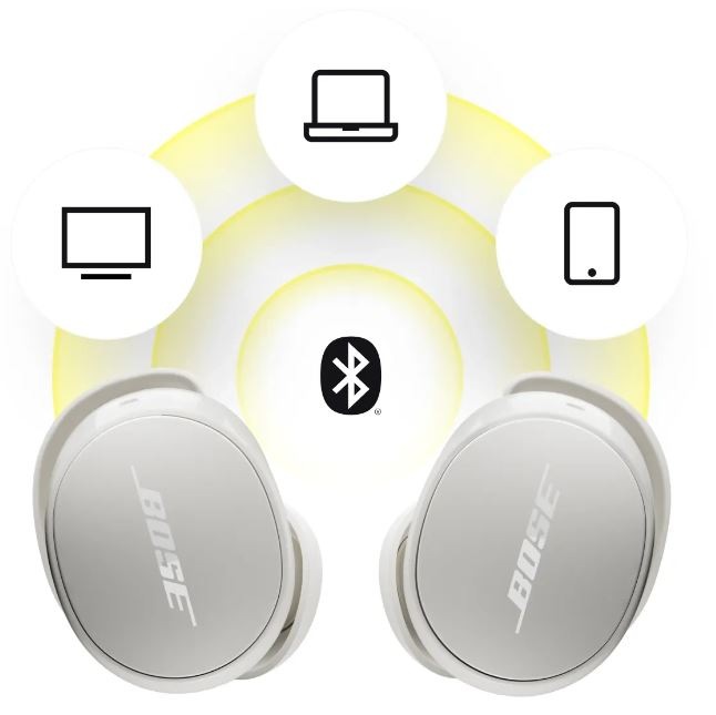 Sluchátka Bose QuietComfort černá Bose QC Earbuds