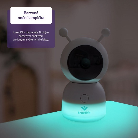 Dětská elektronická chůva TrueLife NannyCam R7 Dual Smart bílá/zelená Dětská elektronická chůva TrueLife NannyCam R7 Dual Smart bílá/zelená