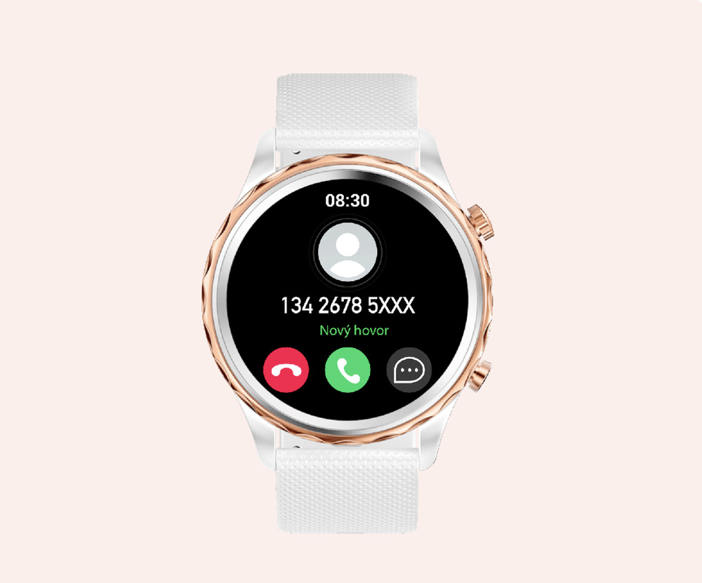 Chytré hodinky Carneo Queen HR+ - rosegold rose gold Chytré hodinky Carneo Queen HR+ - rosegold rose gold