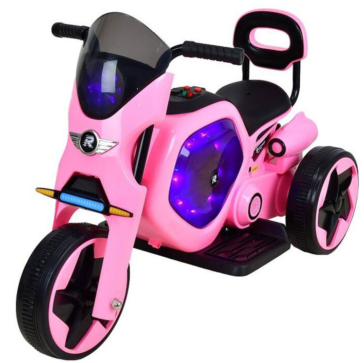 Elektrická trojkolka RACCEWAY Trojkolka růžová