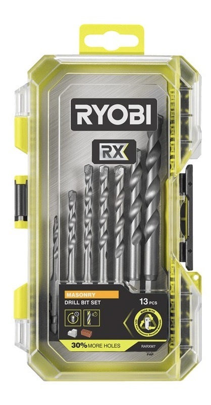 Sada vrtáků Ryobi s karbidovou špičkou, univerzální použití