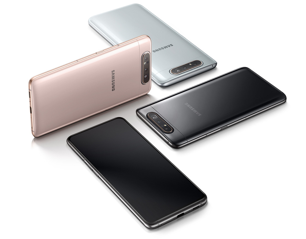 Mobilní telefon Samsung Galaxy A80 Dual SIM černý
