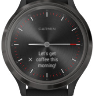 Chytré hodinky Garmin vivomove3 Sport Slate/Black
