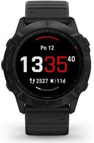 Chytré hodinky Garmin fenix 6X PRO Glass (MAP/Music) černé