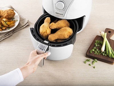 Fritéza horkovzdušná Delimano AIR FRYER bílá