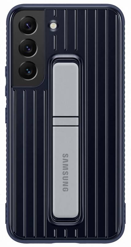 Kryt na mobil Samsung Standing Cover na Galaxy S22 modrý
