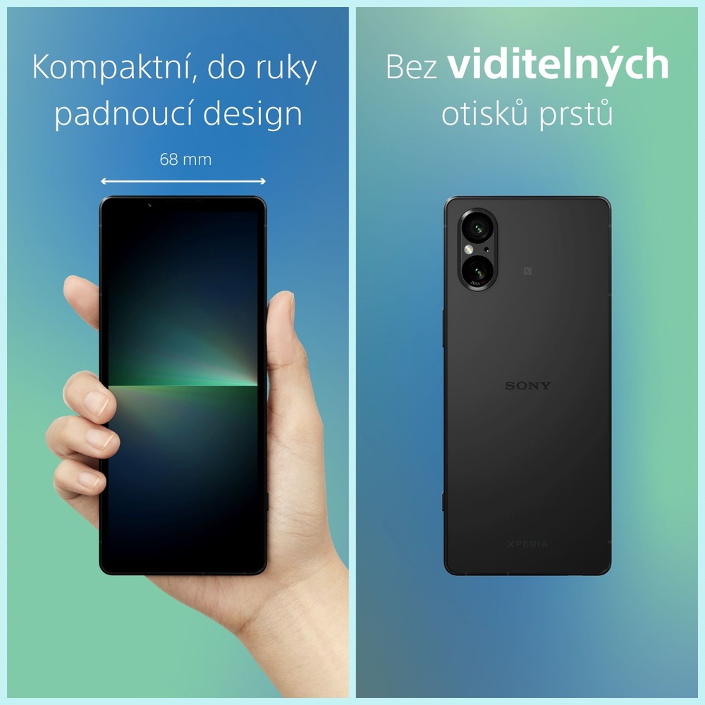 Sony Xperia 5 V, stříbrná