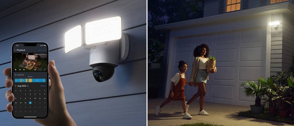 Anker Floodlight Cam E340 Dual 3K