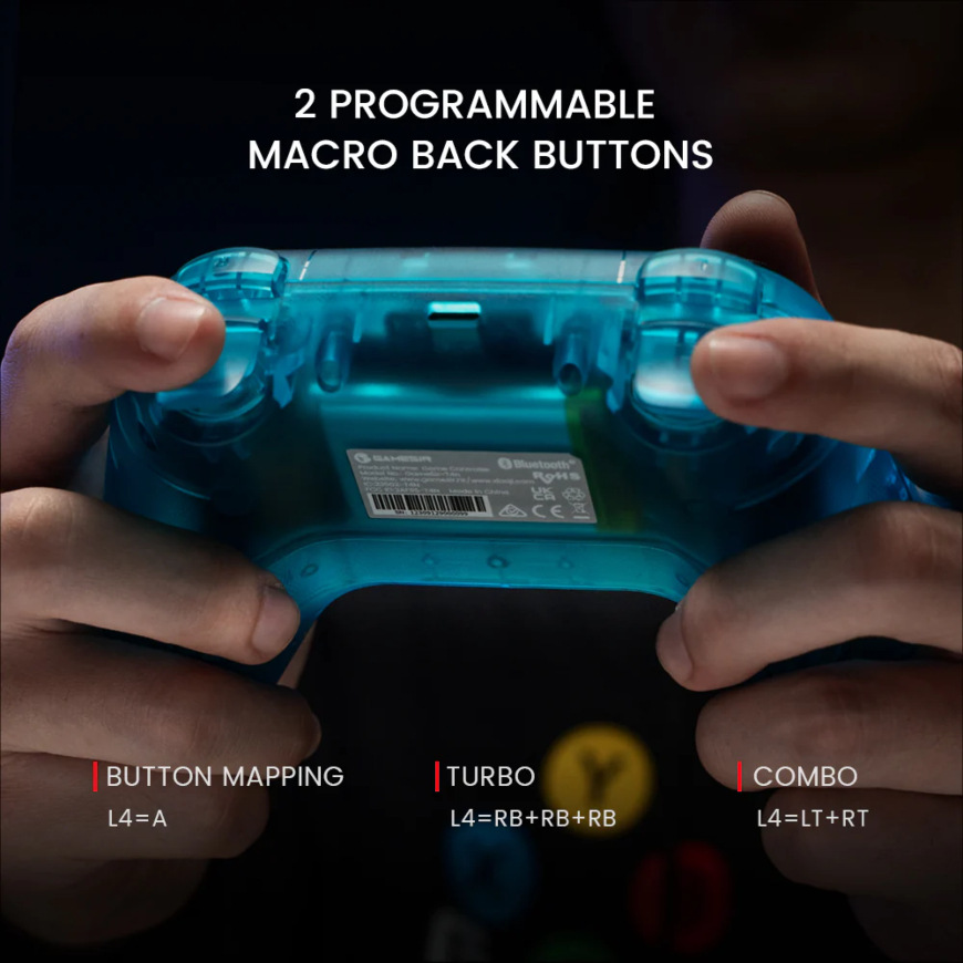 GameSir Nova MultiPlalform Gaming Controller NT, modrá