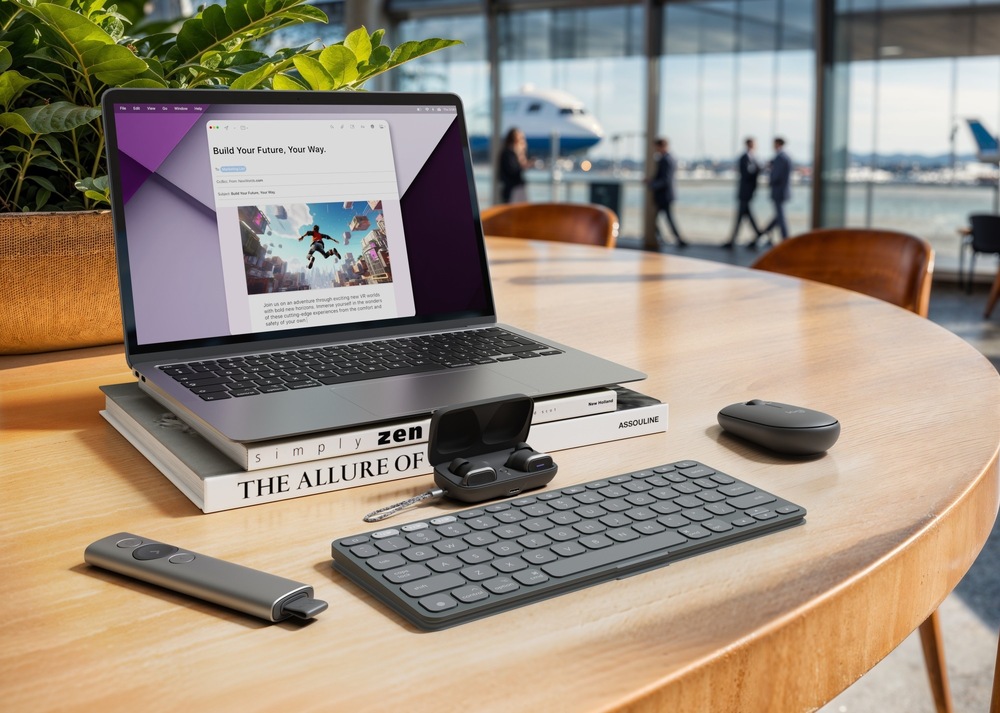 Klávesnice Logitech Keys-To-Go 2, US INT'L layout černá