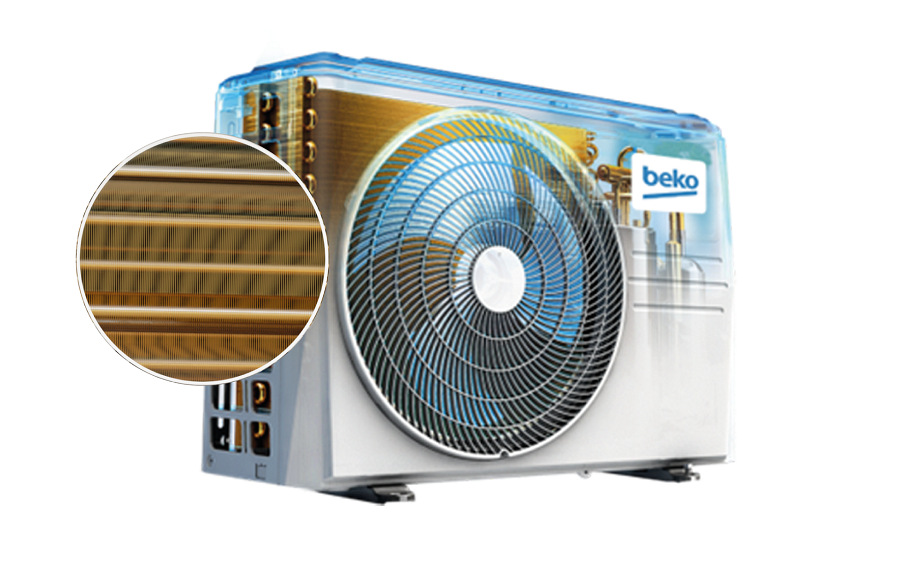 Set BEKO splitová klimatizace BEEPGH 180 + BEEPGH 181, bílá barva