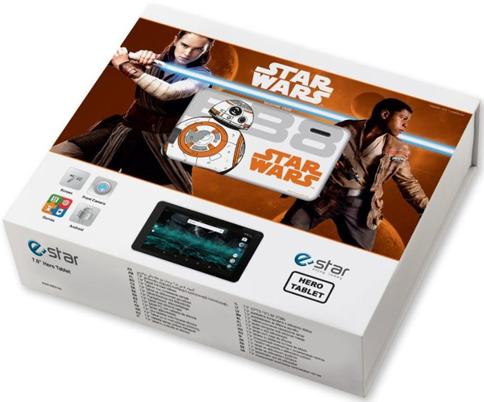 Dotykový tablet eStar Beauty HD 7 Wi-Fi 16 GB - Star Wars BB8 eStar Beauty HD 7 Wi-Fi, Star Wars