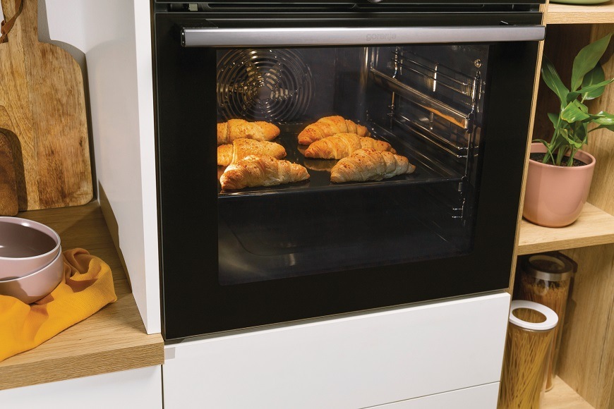 Vestavná trouba Gorenje BPS6737E14X, nerezová, FrozenBake