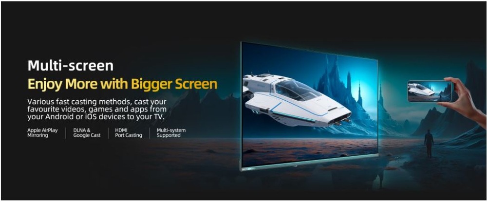 Televize CHiQ U50QST CHiQ U43QST