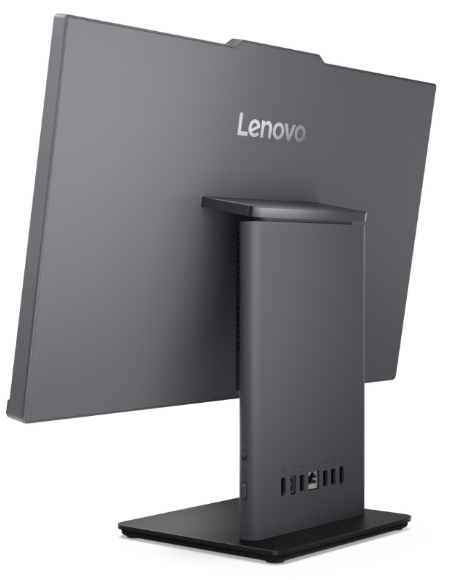 Počítač All In One Lenovo ThinkCentre neo 50a 24 Gen 5 šedý Pohled na zadní stranu na počítač All In One Lenovo ThinkCentre neo 50a