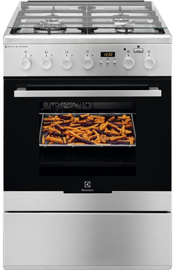 Kombinovaný sporák Electrolux EKK64991OX nerez
