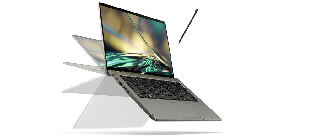 Notebook Acer Spin 5 (SP513-55N-792M) šedý