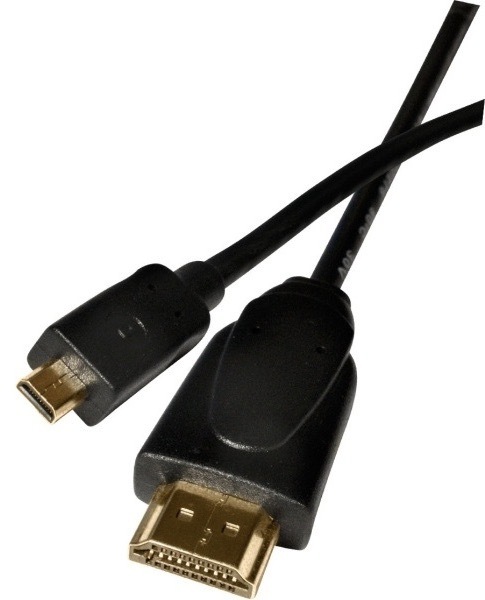 Kabel EMOS HDMI / HDMI micro, 1,5m, s ethernetem, v1.4