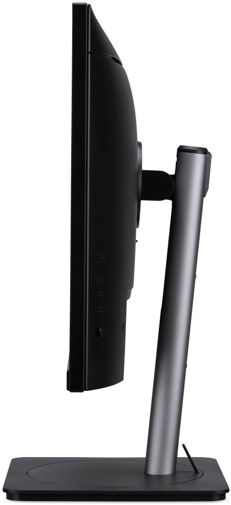 Monitor Acer Vero CB273UGbemipruzx černý Postranní detail monitoru Acer Vero s ergonomickým stojanem