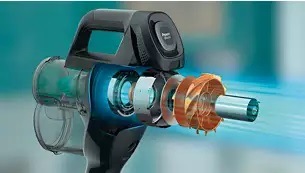 Tyčový vysavač Philips SpeedPro FC6724/01 modrý Tyčový vysavač Philips SpeedPro FC6724/01 modrý