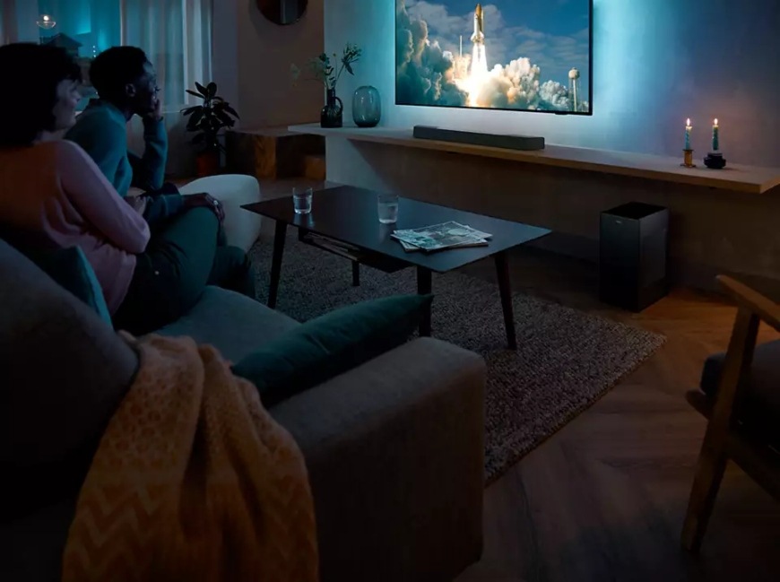 Soundbar Philips TAB8907 černý Philips TAB8907, černá