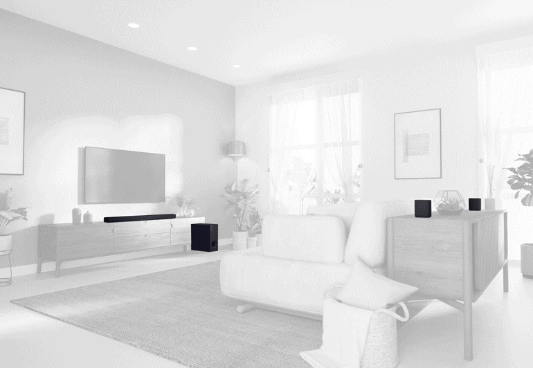 Soundbar Yamaha True X Bar 50A / SR-X50A černý