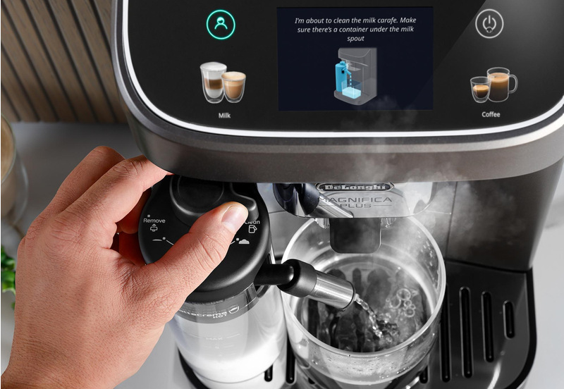Automatický kávovar De'Longhi Magnifica Plus ECAM320.70TB černý/titanium Espresso De'Longhi ECAM320.70TB Magnifica Plus