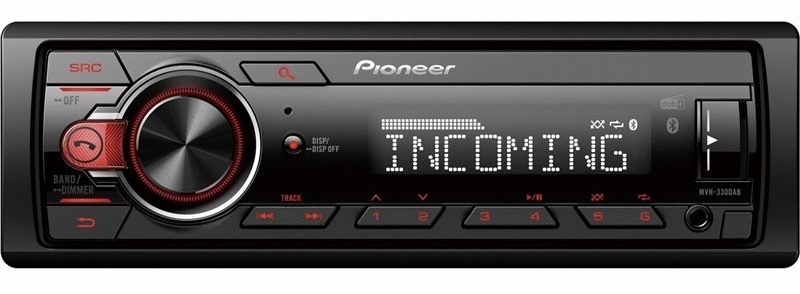 Autorádio Pioneer MVH-330DAB černé