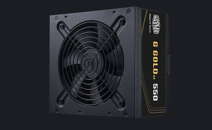 Cooler Master G Gold 550W V2 odolá teplotám až 40 stupňů Celsia