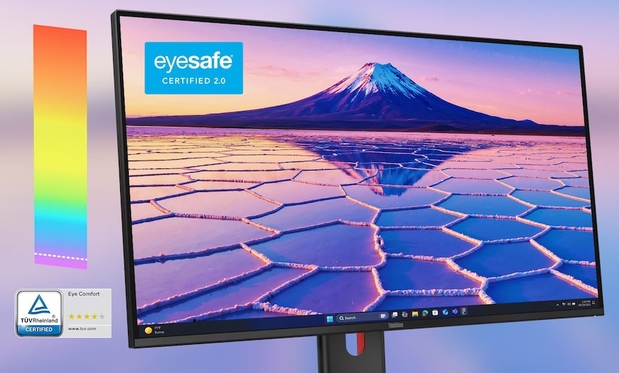 Eliminujte namáhání oči při dlouhé práci za monitorem.