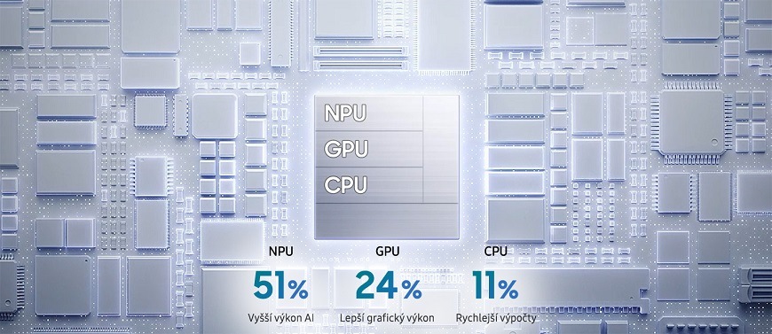 Mobilní telefon Samsung Galaxy S26 FE 5G s procesorem Qualcomm a podporou rychlého mobilního připojení