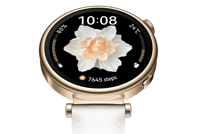 Chytré hodinky Huawei Watch GT 4 41mm - Gold + White Leather Strap Chytré hodinky Huawei Watch GT 4 41mm - Gold + White Leather Strap