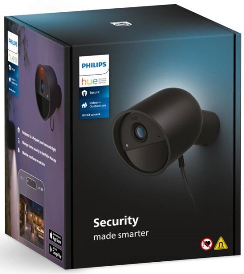 IP kamera Philips Secure Cam černá IP kamera Philips Hue Secure Cam - černá