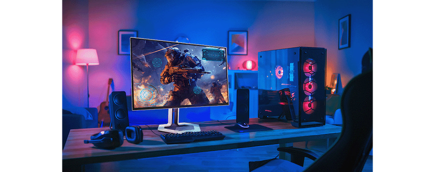 26,5palcový UHD displej poskytuje ultra ostrý obraz a minimální rušivé vlivy