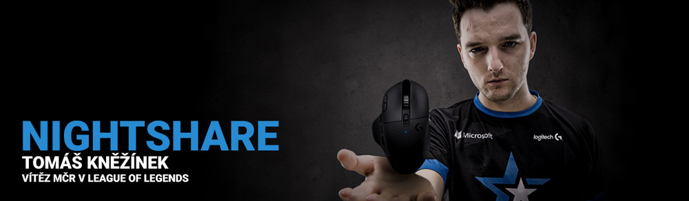Myš Logitech Gaming G604 Lightspeed Wireless černá