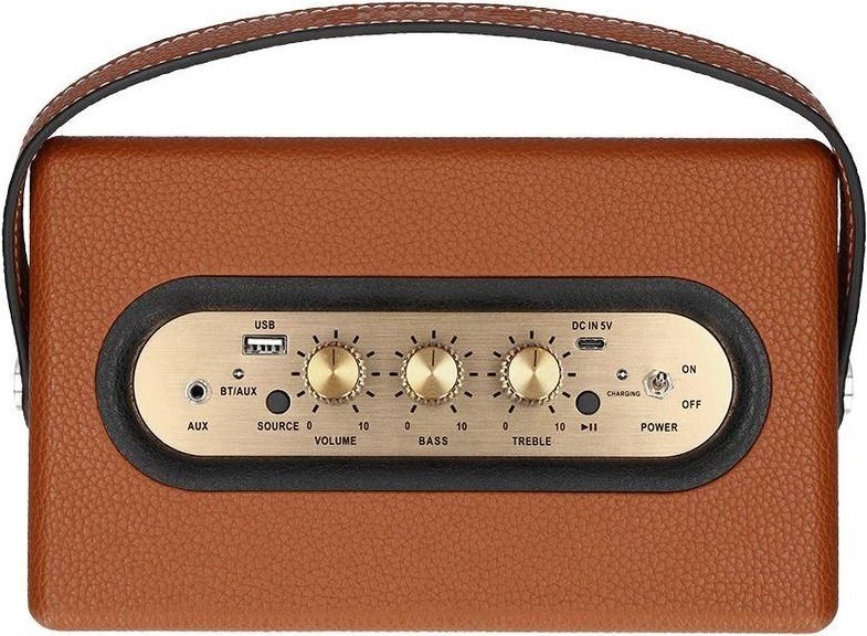 Přenosný reproduktor AIWA RS-X55 Diviner PRO hnědý AIWA RS-X55 Diviner Pro